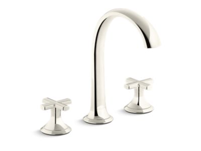 Kallista P25007-CR Script Sink Faucet Arch Spout Crss Hndl