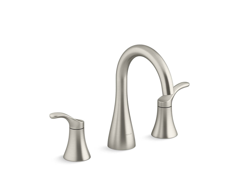 KOHLER K-27390-4N Simplice Widespread bathroom sink faucet, 0.5 gpm