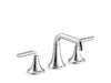 KOHLER K-27416-4K Tone Widespread bathroom sink faucet, 1.0 gpm