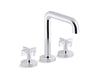 Kallista P21802-CR One Dm Bath Set, Tall Spout, Cross