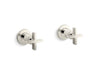 Kallista P24508-CR One Wall Mount Bath Set, Cross Handle