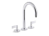 Kallista P25520-LV One Gooseneck, D/M Bath Set, Lever
