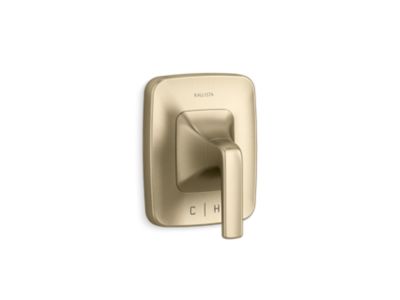 Kallista P24722-LV Per Se Thermostatic Trim, Lever Handle