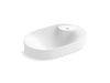 KOHLER Chalice 22-3/4" oval vessel bathroom sink