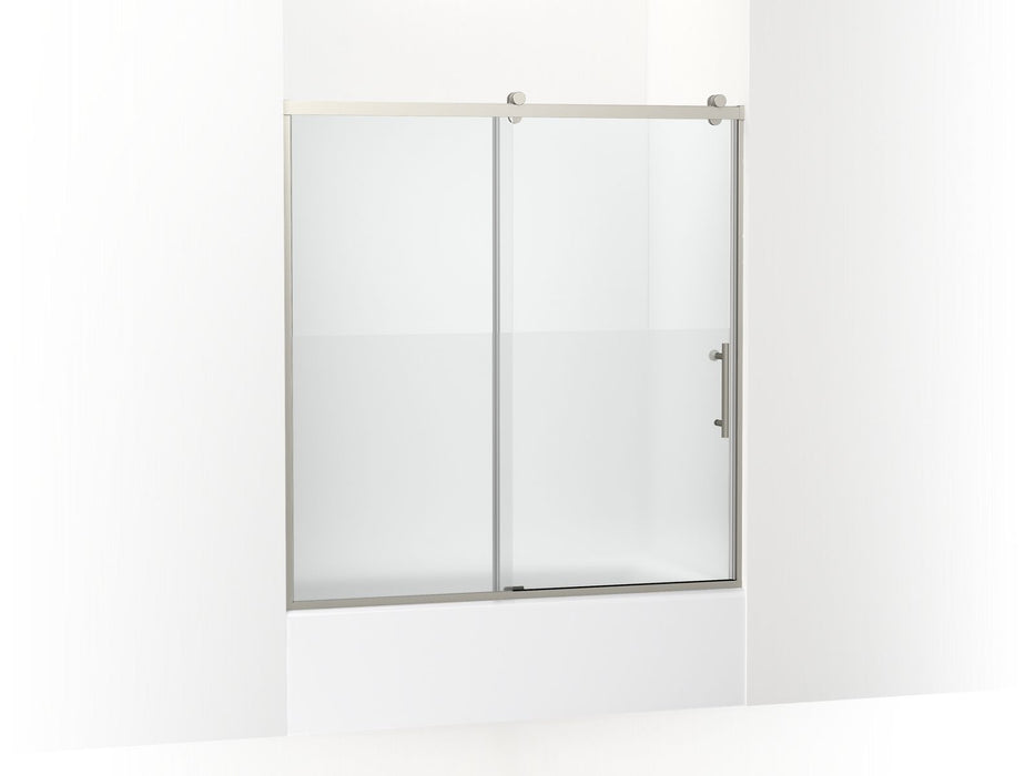 KOHLER K-702253-10G81 Rely 62-1/2" H sliding bath door with 3/8"-thick glass