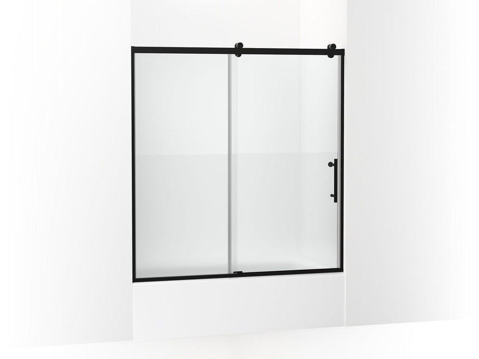 KOHLER K-702253-10G81 Rely 62-1/2" H sliding bath door with 3/8"-thick glass