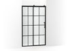 KOHLER Rely 77" H sliding shower door with 3/8"-thick glass