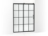 KOHLER Rely 77" H sliding shower door with 3/8"-thick glass