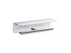 KOHLER Kumin Covered double toilet paper holder