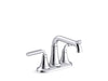 KOHLER K-27414-4 Tone Centerset bathroom sink faucet, 1.2 gpm