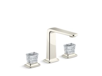 Kallista P29383-CC Per Se Sink Faucet, Tall, Crystal Knob