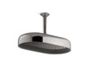 KOHLER Statement Oblong 14" single-function rainhead, 2.5 gpm