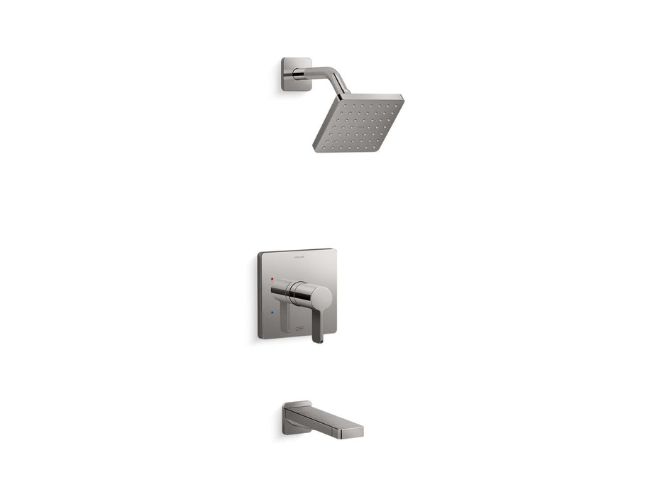KOHLER K-TS23502-4G Parallel Rite-Temp bath and shower trim kit, 1.75 gpm