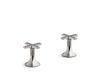 KOHLER K-27018-3 Occasion Deck-mount bath faucet handles with Cross design