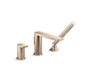 KOHLER K-73078-4 Composed Deck-mount bath faucet with handshower