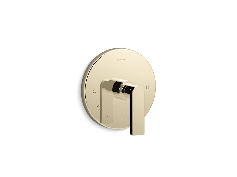 KOHLER Composed MasterShower temperature control valve trim with lever handle
