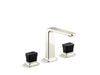 Kallista P29383-CB Per Se Sink Faucet, Tall, Black Cr Knob