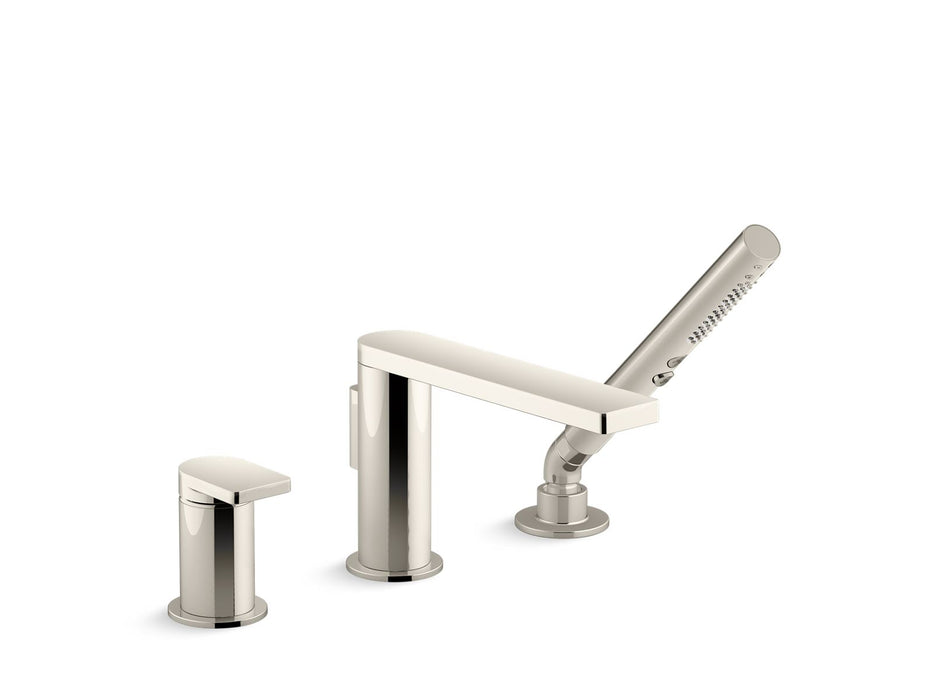 KOHLER K-73078-4 Composed Deck-mount bath faucet with handshower