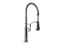 Load image into Gallery viewer, KOHLER K-77515 Tournant Semi-professional kitchen sink faucet with three-function sprayhead
