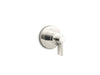 KOHLER Components MasterShower transfer valve trim with lever handle