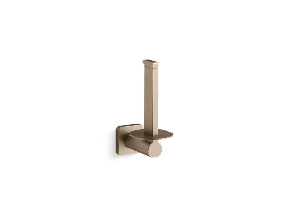 KOHLER K-23527 Parallel Vertical toilet paper holder