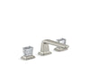 Kallista P24705-CC Per Se Sink Faucet, Crystal Knob