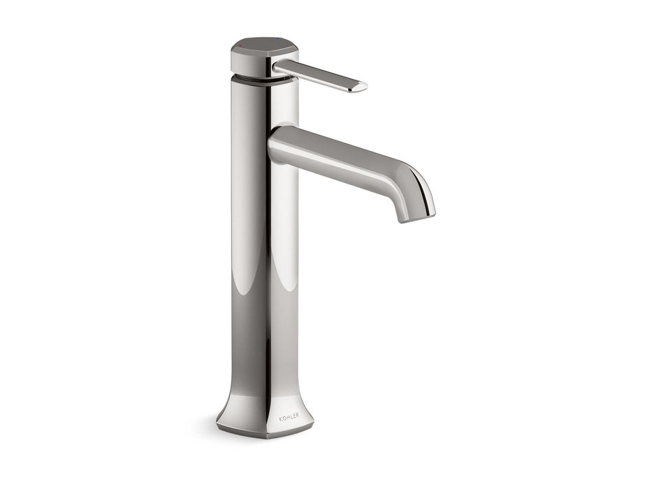 KOHLER K-27003-4 Occasion Tall single-handle bathroom sink faucet, 1.2 gpm