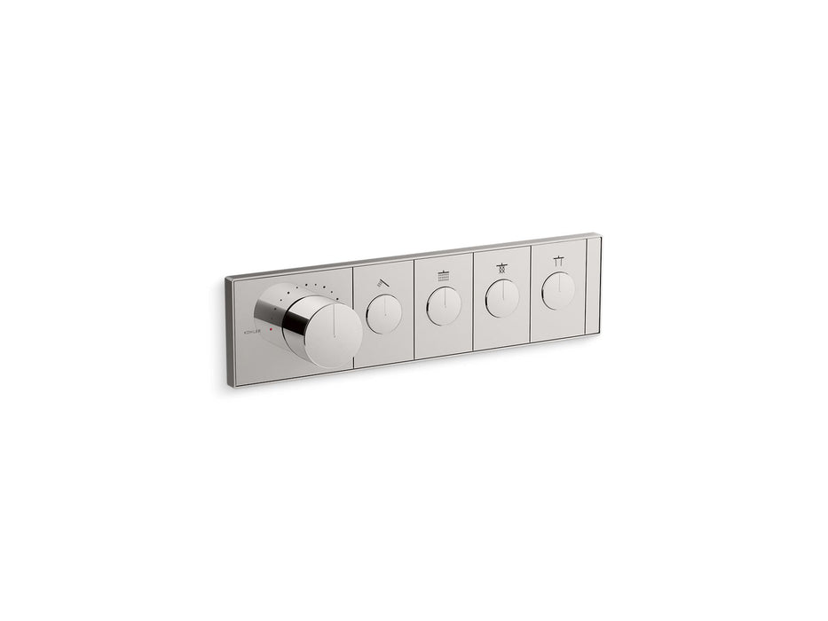 KOHLER Anthem Four-outlet recessed mechanical thermostatic valve control
