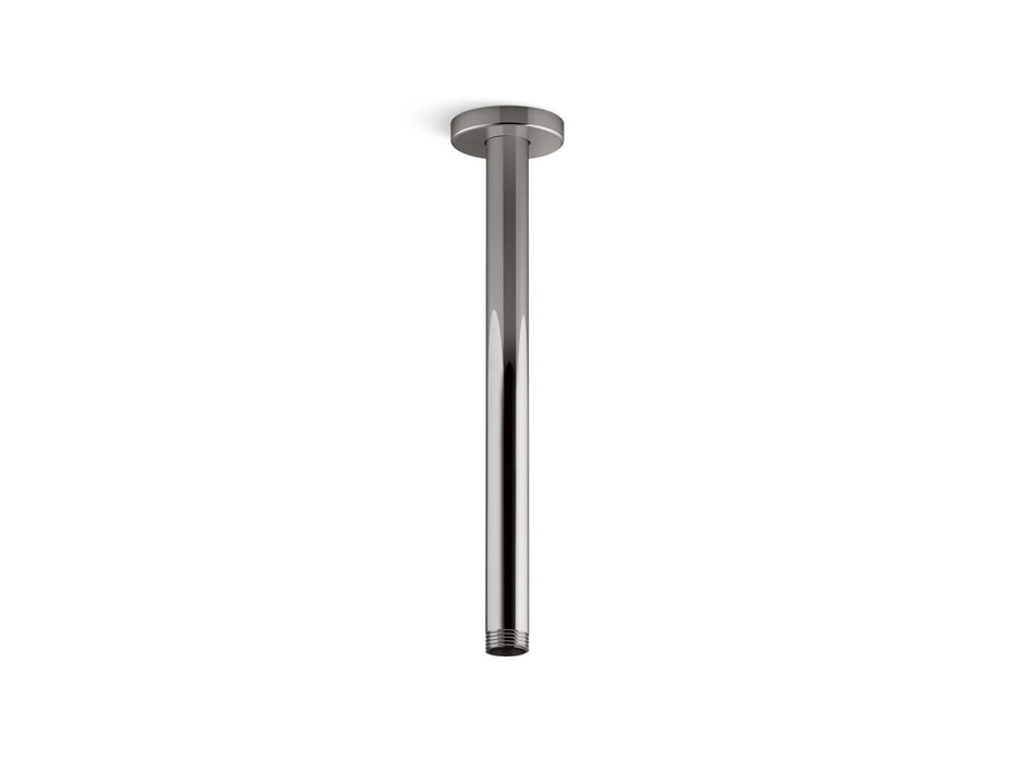 KOHLER K-26321 Statement 12" ceiling-mount single-function rainhead arm and flange