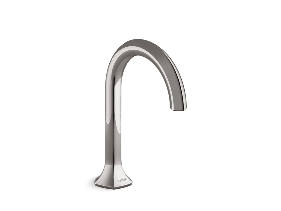 KOHLER K-27008-K Occasion Bathroom sink faucet spout with Cane design, 1.0 gpm