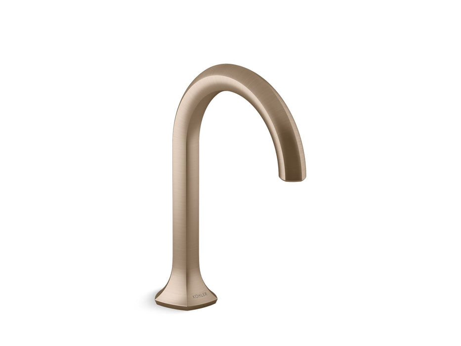 KOHLER K-27008-K Occasion Bathroom sink faucet spout with Cane design, 1.0 gpm