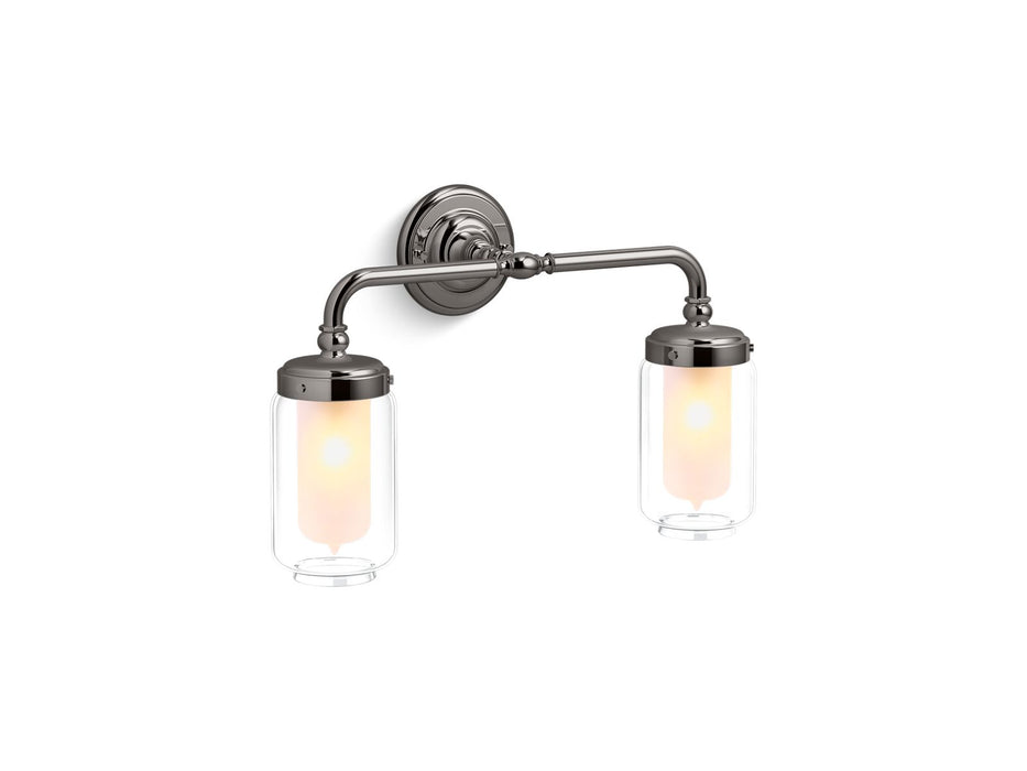KOHLER K-72582 Artifacts Two-light sconce