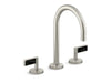 Kallista P24490-NM One Basin Set, Gooseneck, Lv, Nm Stone