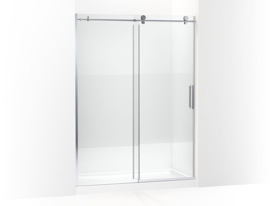 KOHLER Composed 78" sliding shower door with 3/8"-thick glass