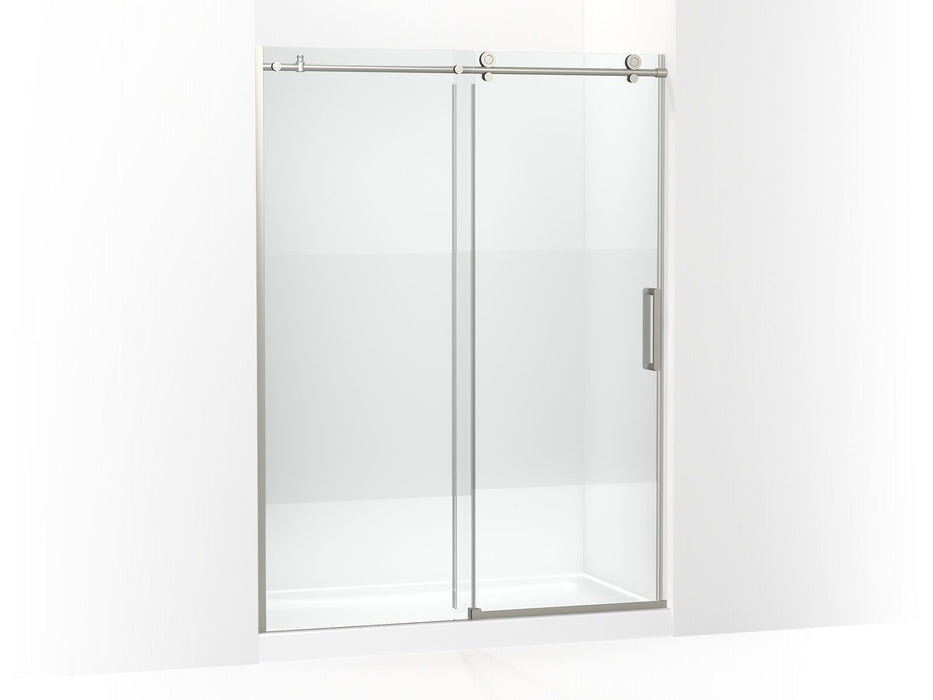 KOHLER Composed 78" sliding shower door with 3/8"-thick glass