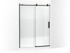 KOHLER Composed 78" sliding shower door with 3/8"-thick glass