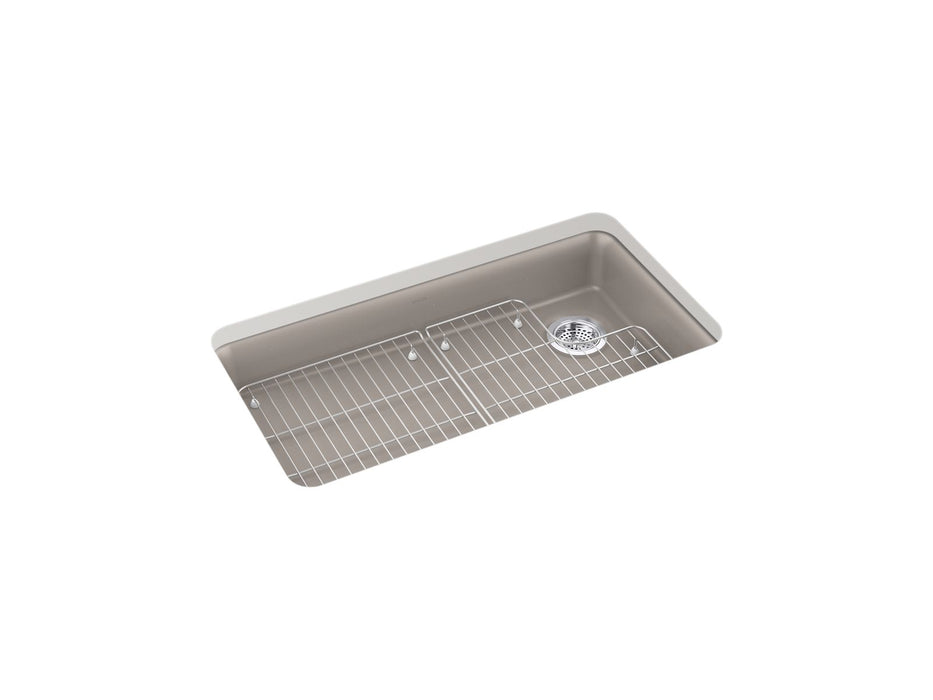 KOHLER K-27785 Cairn 33" undermount single-bowl kitchen sink