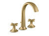 Kallista P25003-CR Script Deckmnt Bath Faucet Crss Hndl