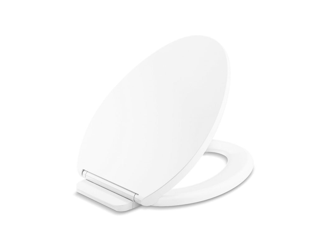 KOHLER K-27331 Glissade ReadyLatch Quiet-Close elongated toilet seat