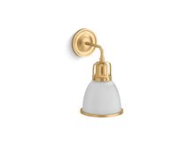 Load image into Gallery viewer, KOHLER K-32281-SC01 Hauksbee One-light bell sconce
