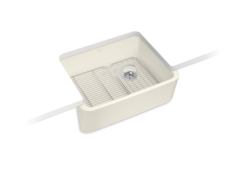 KOHLER Ironridge 28" undermount single-bowl farmhouse kitchen sink