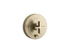 Kallista P24416-CR One Pb Shower Trim W/Divrt, Cross Hdl