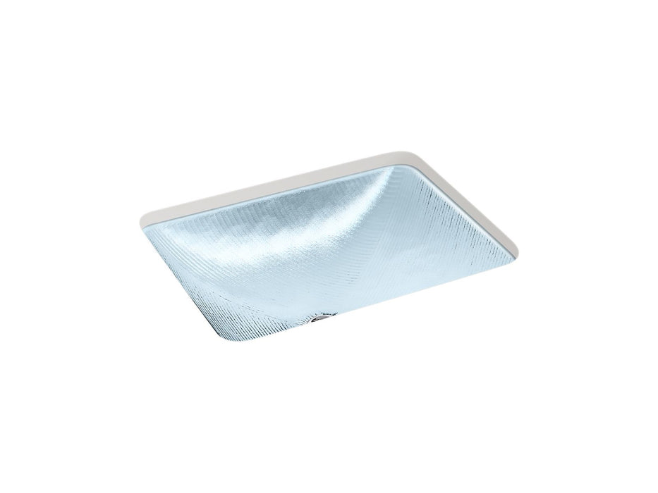 KOHLER K-28823 Yepsen 20" rectangular undermount bathroom sink, no overflow