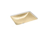 KOHLER K-28823 Yepsen 20" rectangular undermount bathroom sink, no overflow