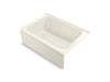 KOHLER K-25833-LA Avec 60" x 42" alcove bath, left drain
