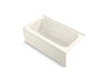 KOHLER K-25831-LA Avec 60" x 32" alcove bath, left drain