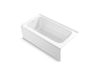 KOHLER K-25831-LA Avec 60" x 32" alcove bath, left drain