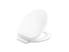 KOHLER Drift ReadyLatch Quiet-Close round-front toilet seat