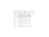 KOHLER Constellation 30" wall-mount lavatory system