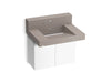 KOHLER Constellation 30" wall-mount lavatory system with backsplash